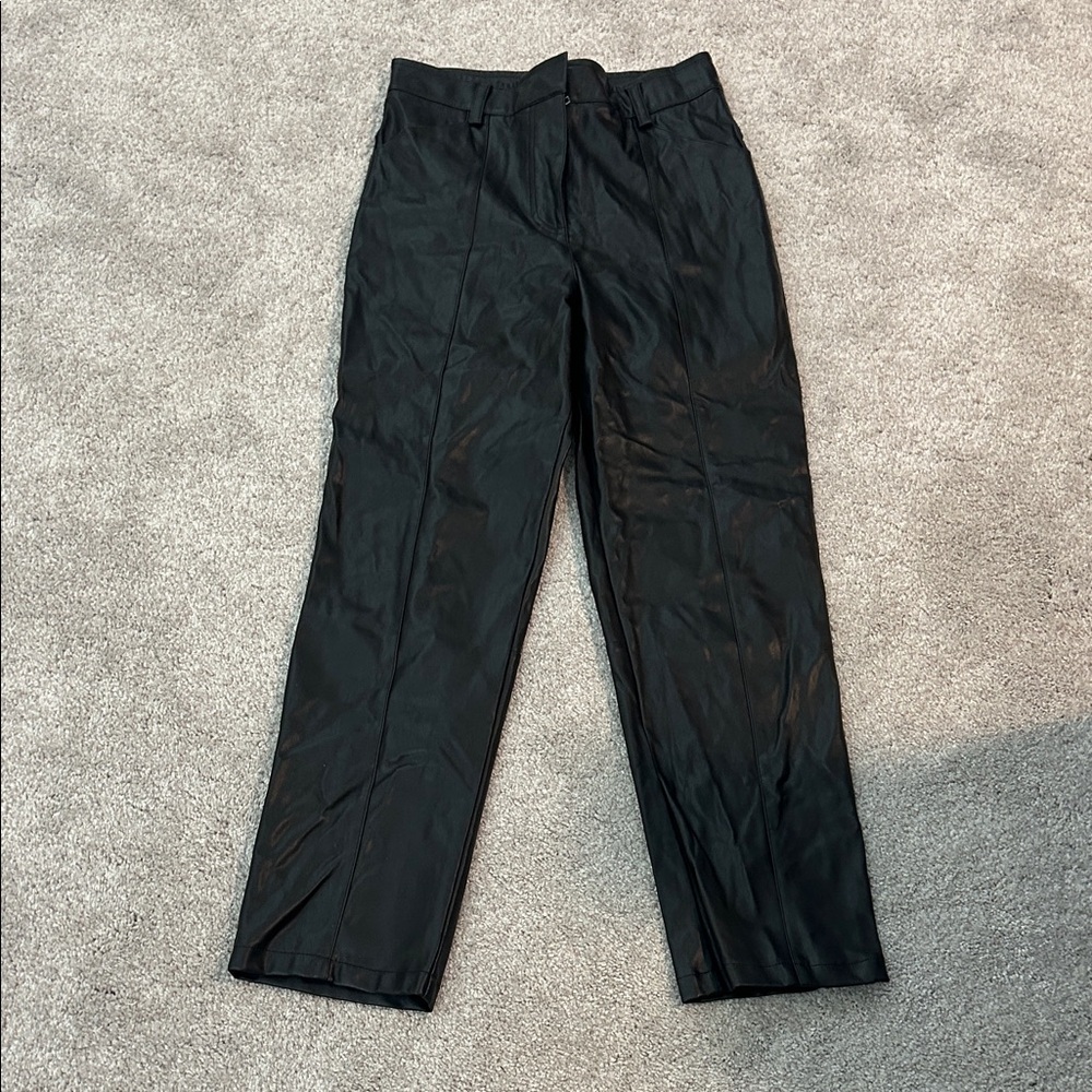 LBLC the label Black Straight Leg Pants